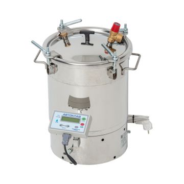 Купить Автоклав Малыш Нерж с ЭБУ с фальшдном без кассеты на 22л в 